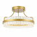 Потолочный светильник CHERIO матовое золото, прозрачный, 1*34W LED 3000K