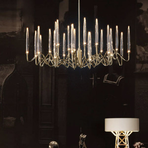 Подвесная люстра Pezzo Long Gold